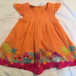 Koala Baby orange dress